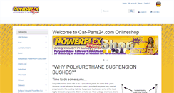 Desktop Screenshot of powerflex-shop.com
