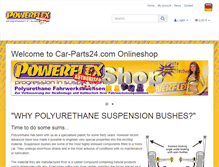 Tablet Screenshot of powerflex-shop.com